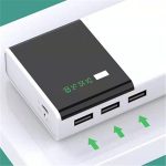 SẠC CỰC NHANH – PIN SẠC DỰ PHÒNG 30000MAH MẶT GƯƠNG ĐEN HUYỀN THOẠI